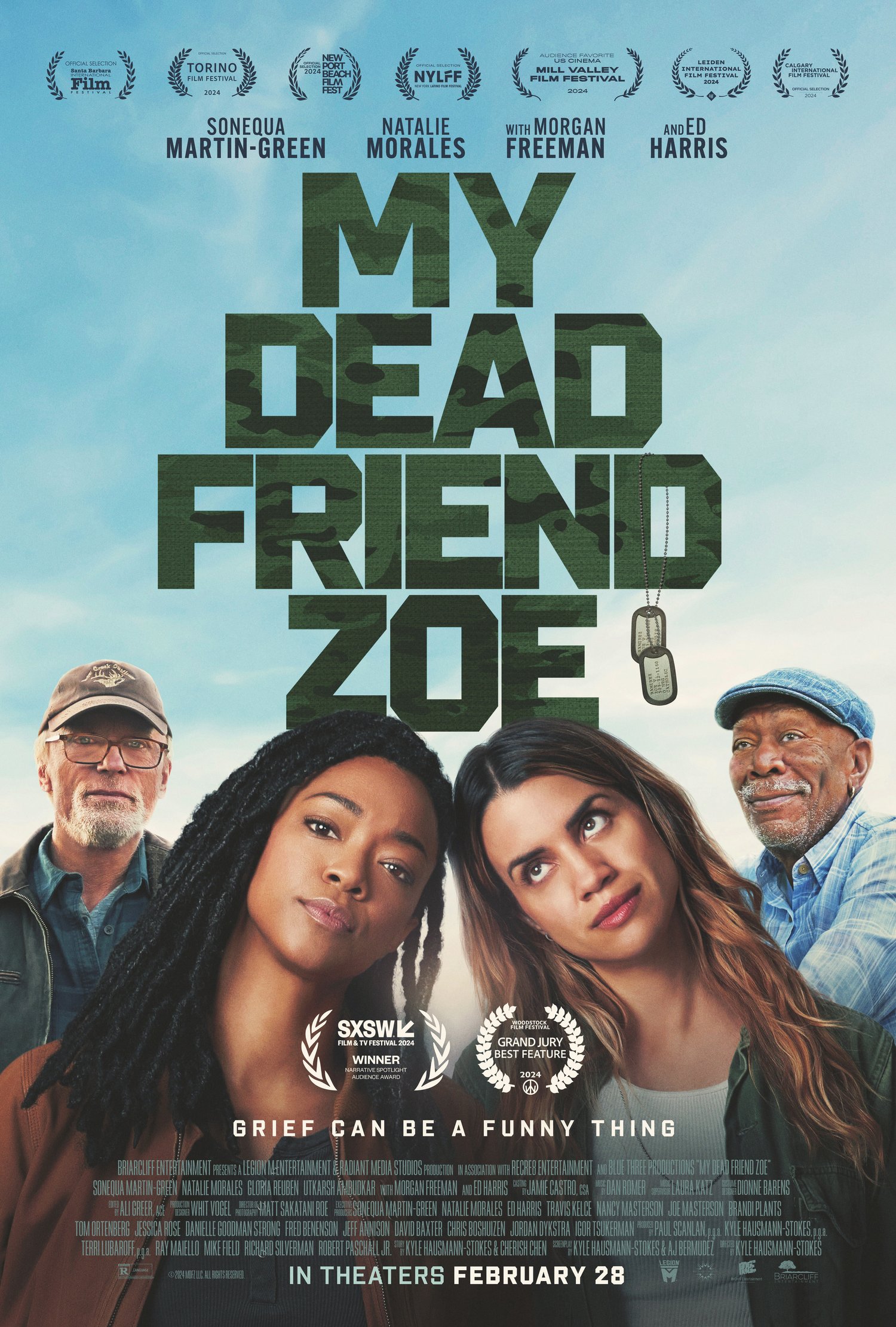 Poster for My Dead Friend Zoe • Supe Troop